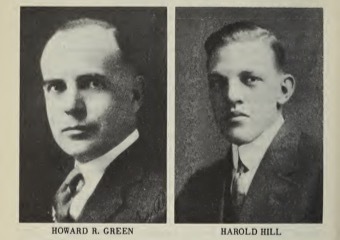 Portraits of Howard R. Green & Harold Hill