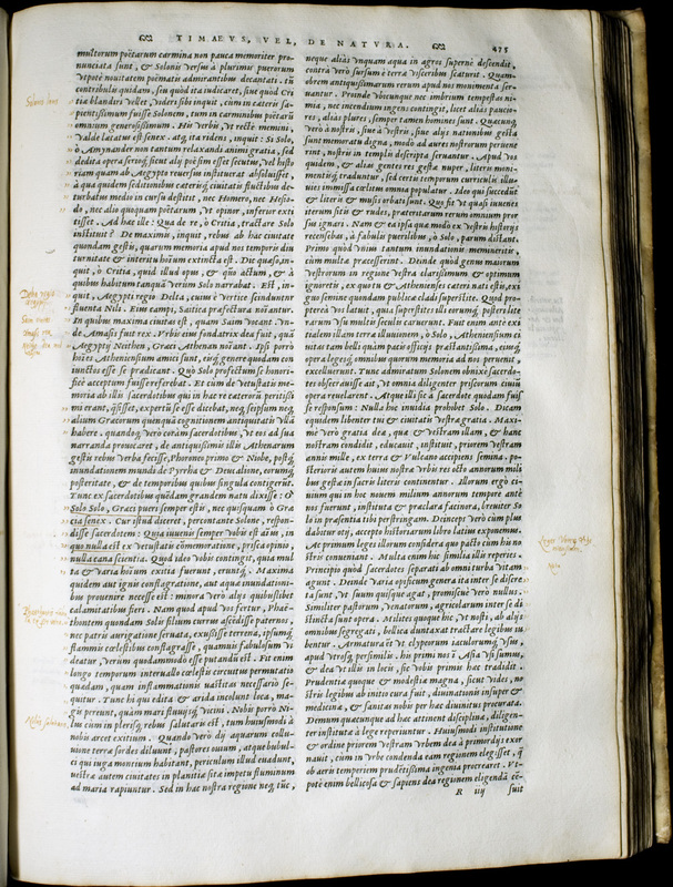 Image of text in Latin with two columns