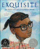 Front cover of the book with a drawn image of young brooks and two awards in the bottom 2 corners.