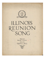 Cover art and three sheets of piano music.