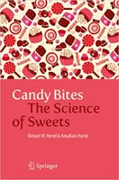 Cover of Candy Bites: the Science of Sweets with various candies and cupcakes.