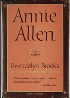 Title page of the book in peach-pink color and a brown border.