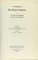 Title page of the book with call number written in the upper right corner.