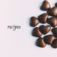 Recipes cover image with chocolates.